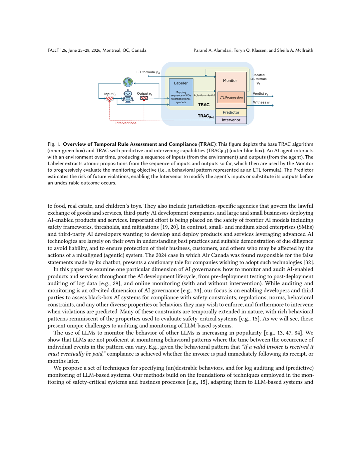 Formal Methods Meet LLMs: Auditing, Monitoring, and Intervention for Compliance of Advanced AI Systems