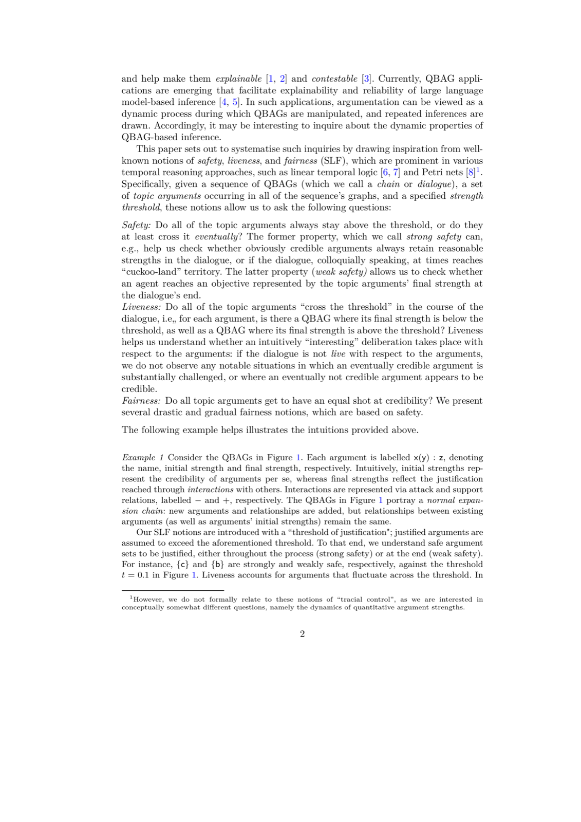 Safety, Liveness, and Fairness in Quantitative Argumentation Dialogues