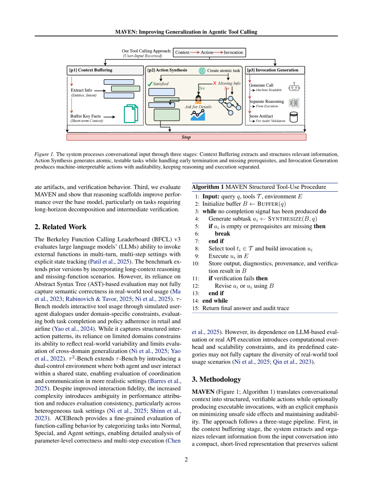 MAVEN: Improving Generalization in Agentic Tool Calling