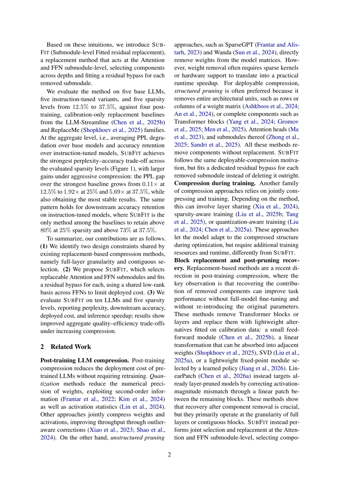 From Layers to Submodules: Rethinking Granularity in Replacement-Based LLM Compression