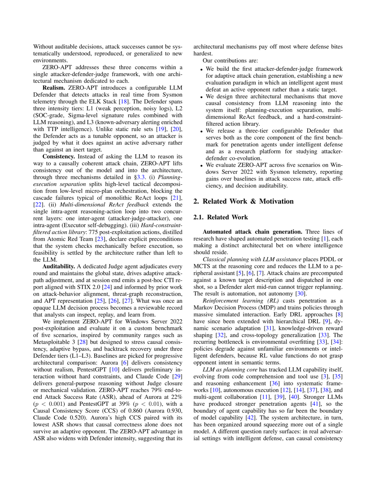 ZERO-APT: A Closed-Loop Adversarial Framework for LLM-Driven Automated Penetration Testing under Intelligent Defense