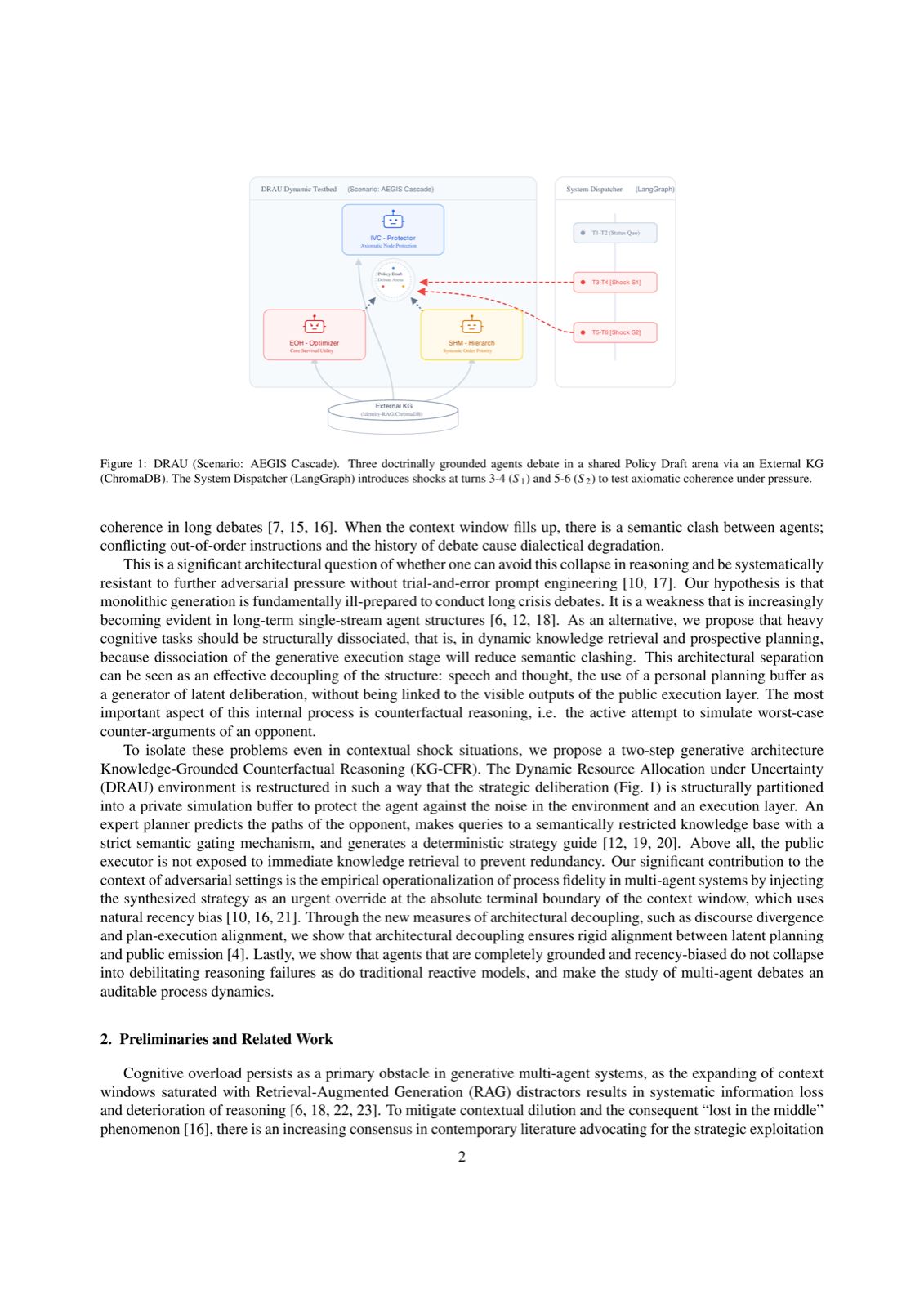 Decoupling Thought from Speech: Knowledge-Grounded Counterfactual Reasoning for Resilient Multi-Agent Argumentation