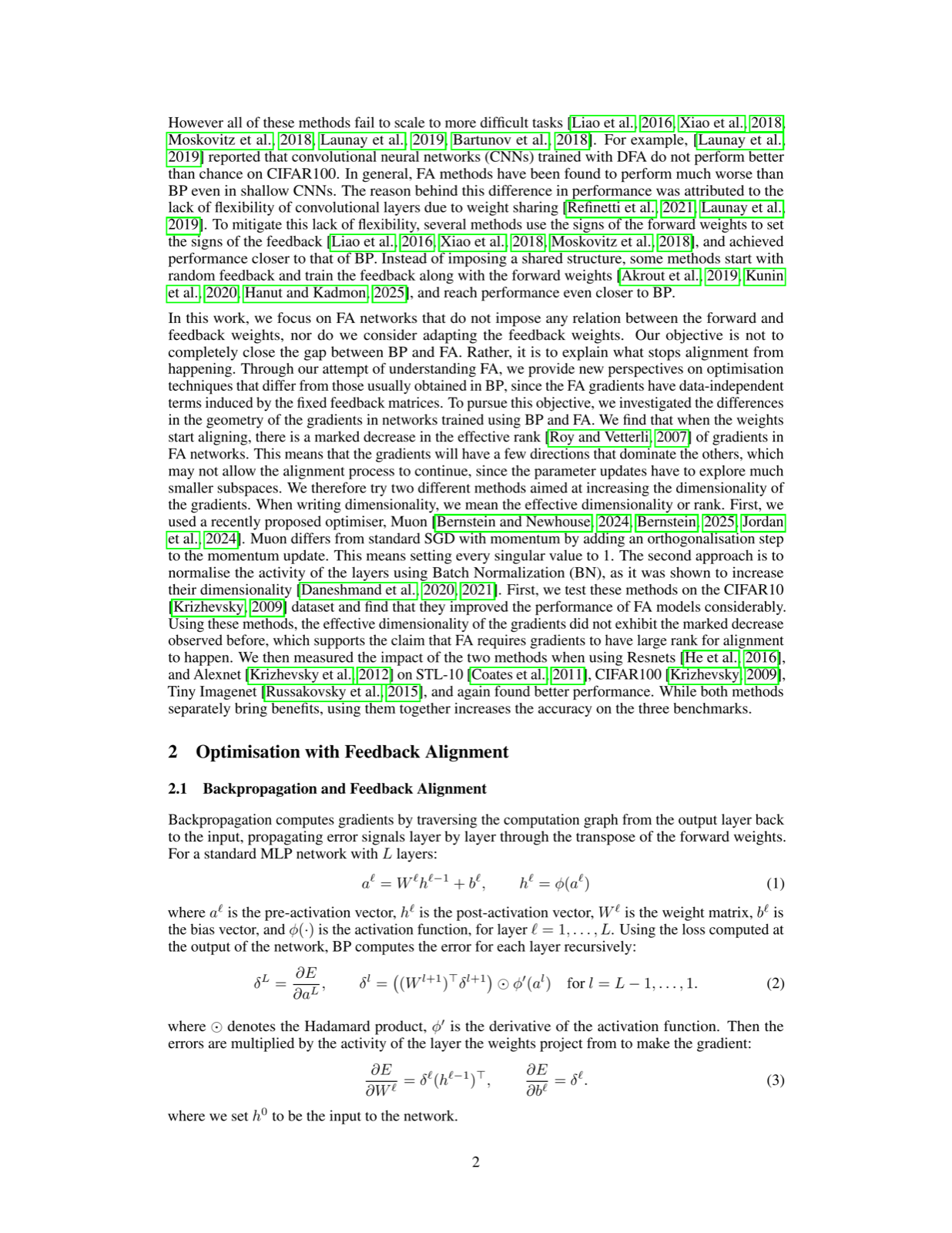 Overcoming Rank Collapse in Feedback Alignment
