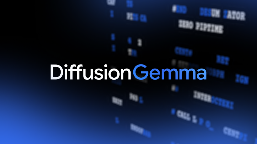 DiffusionGemma model architecture visualization