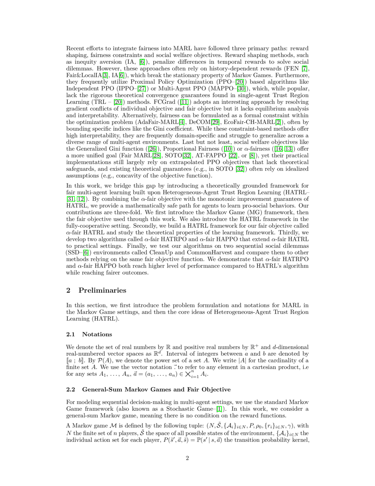 $\alpha$-fair heterogeneous agent reinforcement learning