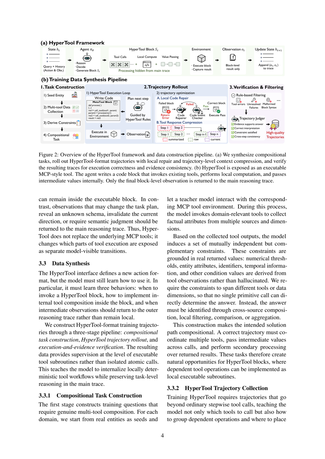 HyperTool: Beyond Step-Wise Tool Calls for Tool-Augmented Agents