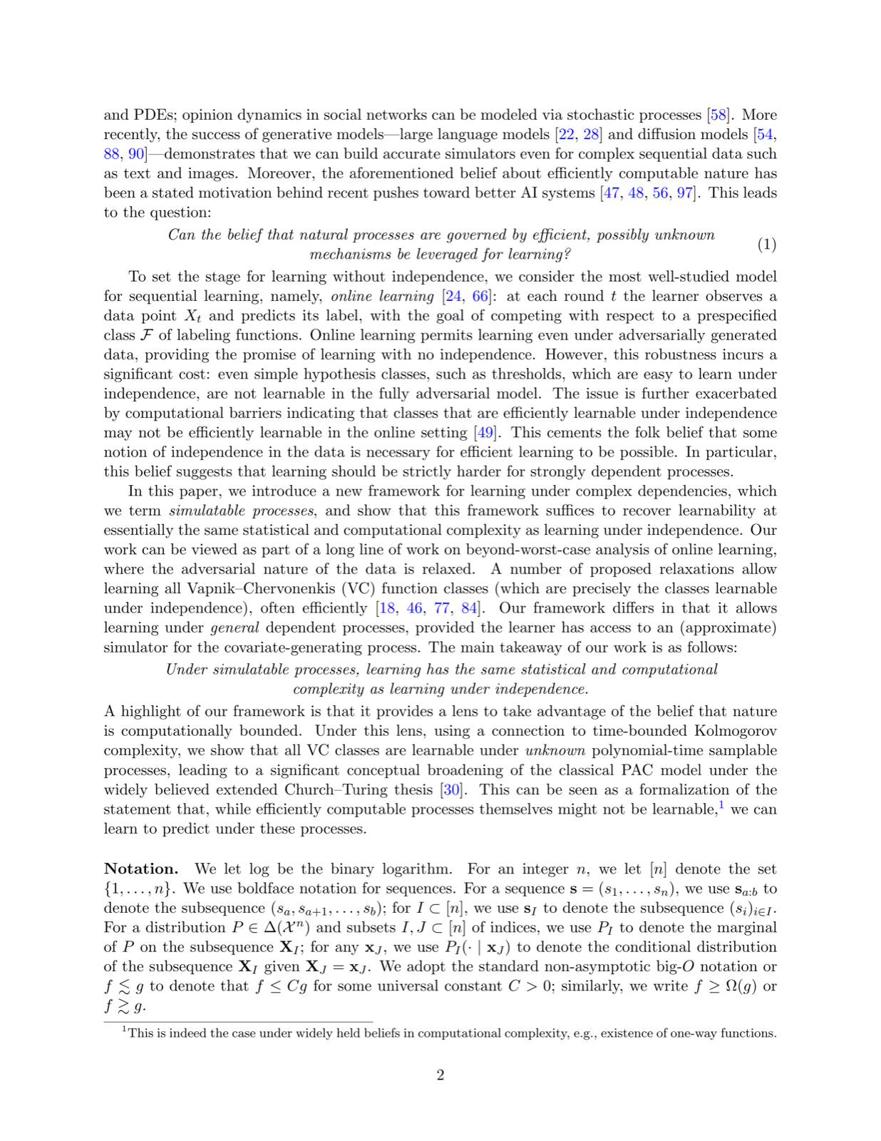 Learning with Simulators: No Regret in a Computationally Bounded World