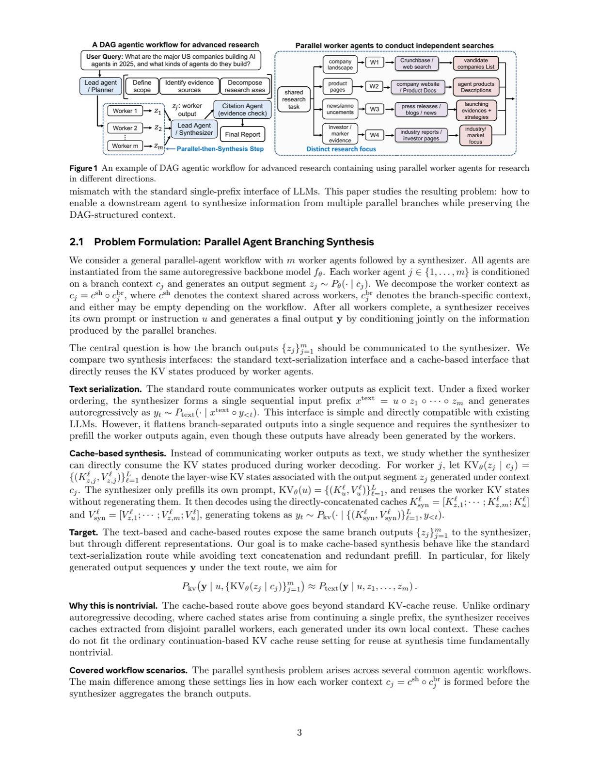 Towards Direct Latent-Space Synthesis for Parallel Branches in LLM-Agent Workflows