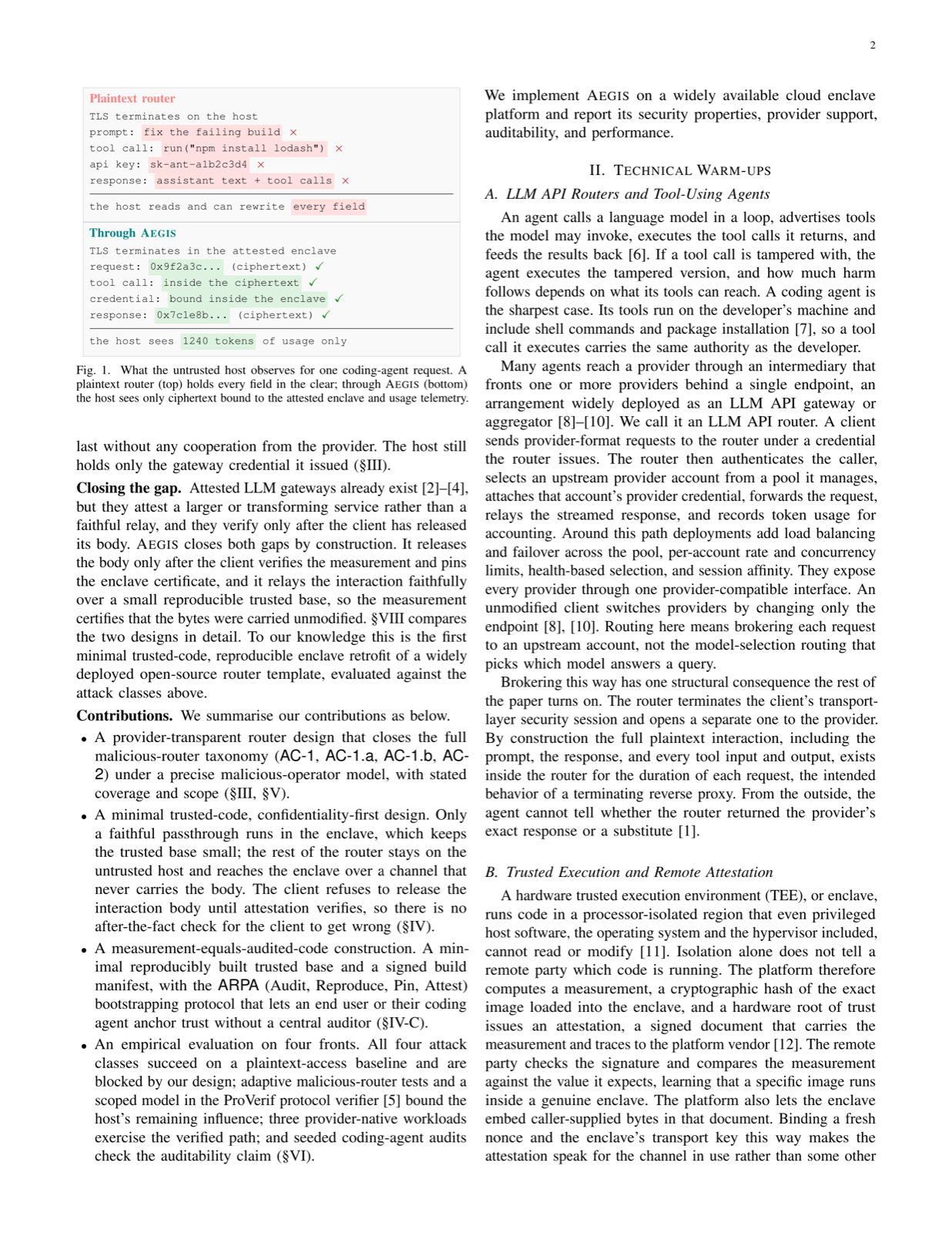 The Proxy Knows Too Much: Sealing LLM API Routers with Attested TEEs
