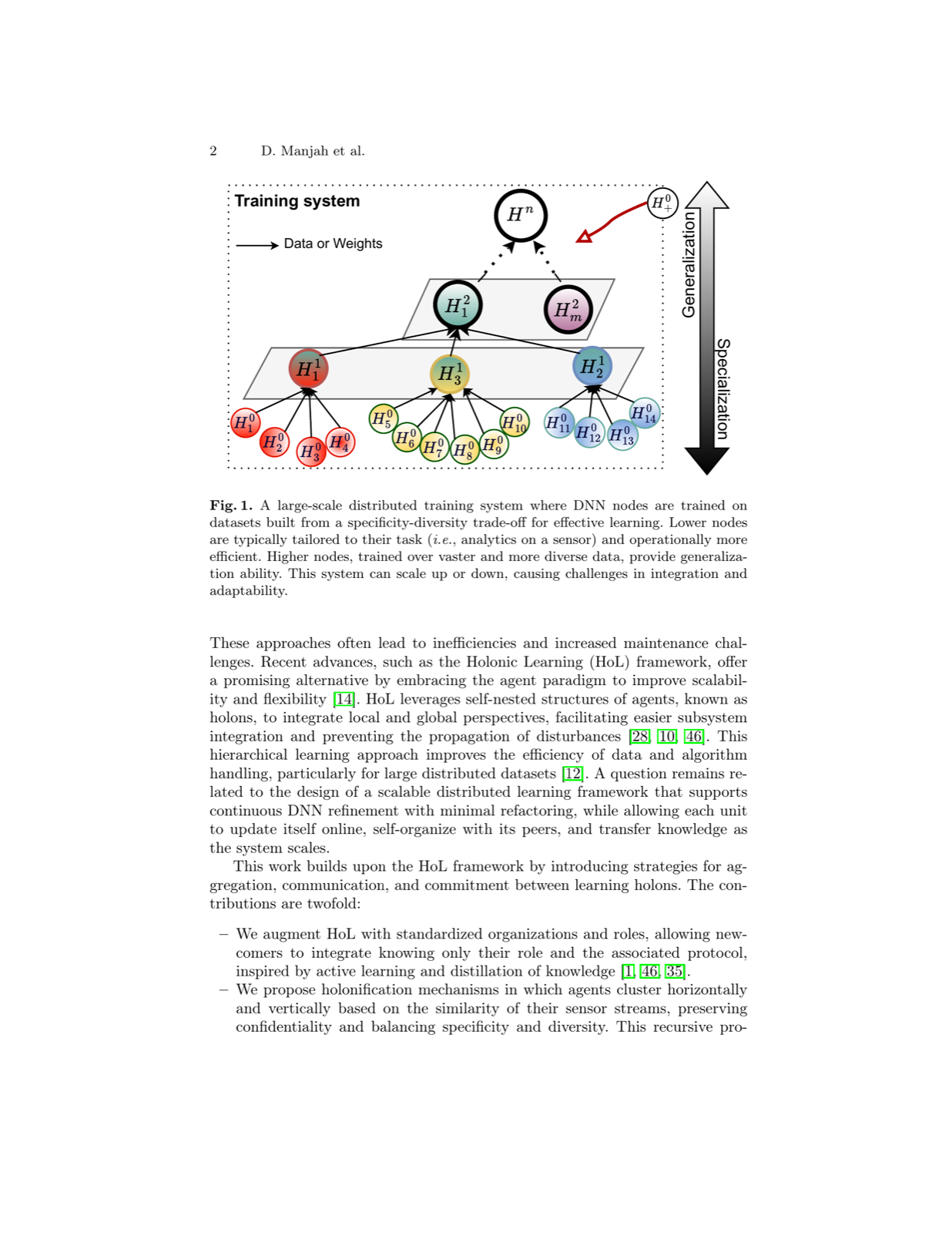 Holonic Active Distillation for Scalable Multi-Agent Learning in Multi-Sensor Systems