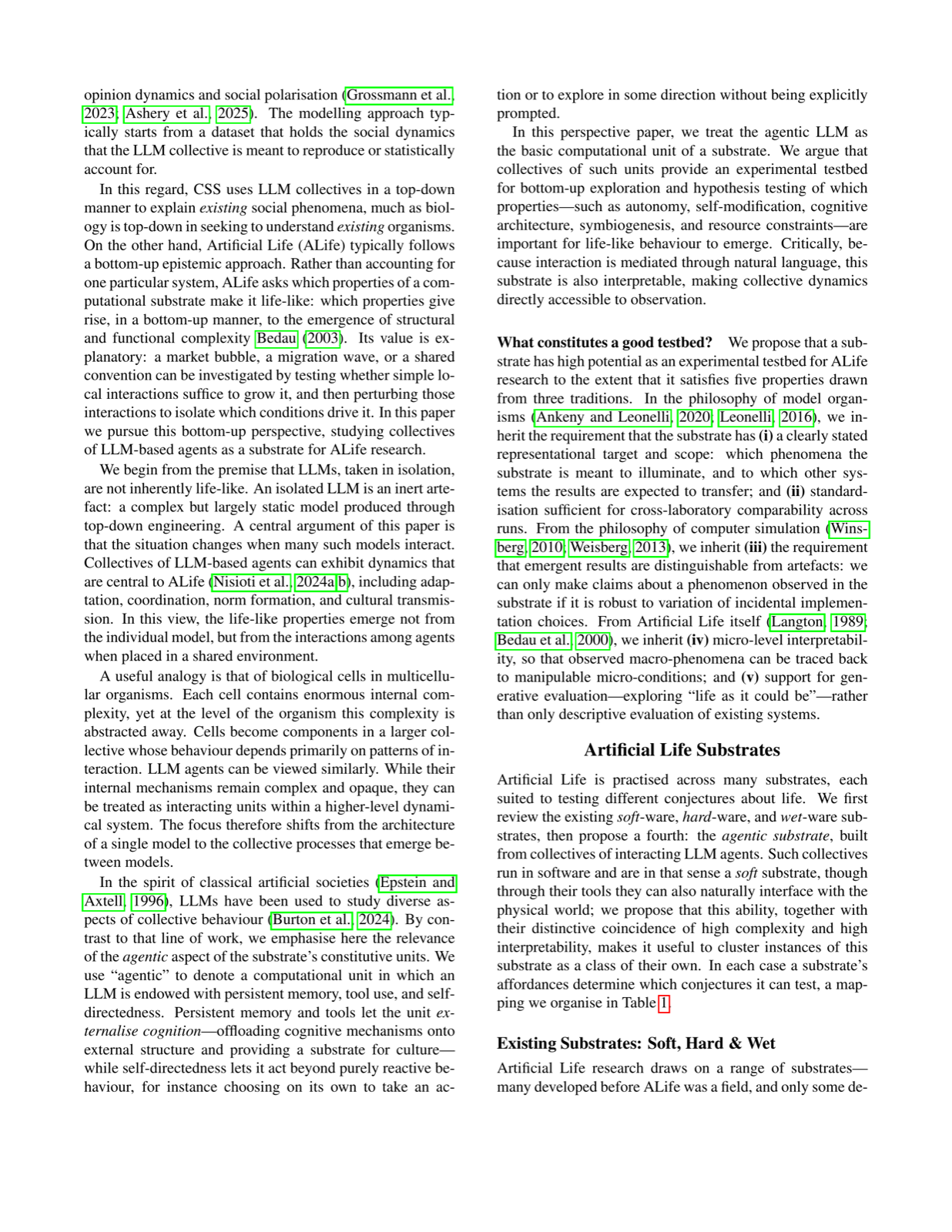 Conversable Complexity: Agentic LLM Collectives as Interpretable Substrates