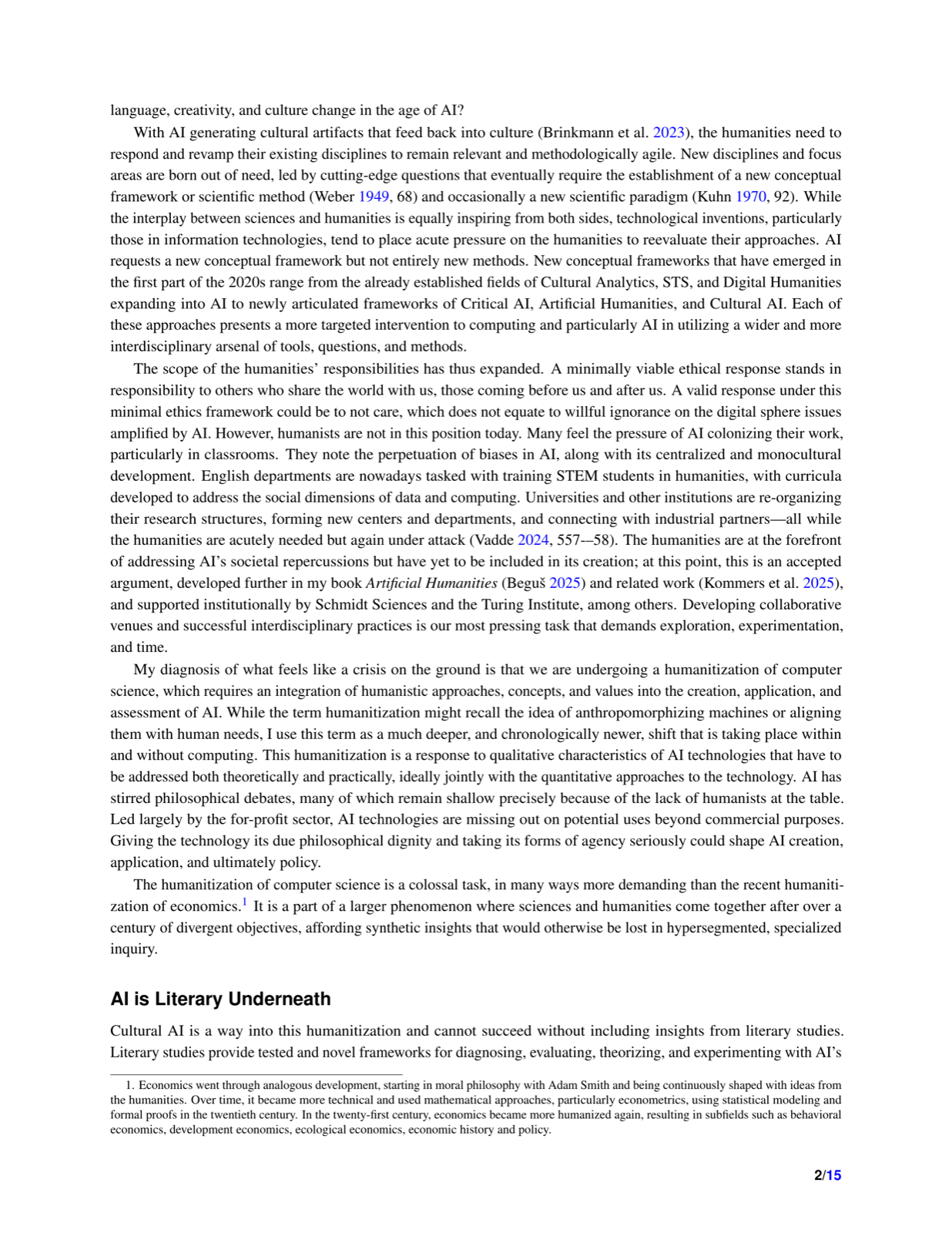 World Wide Models: Literary Tools for Cultural AI