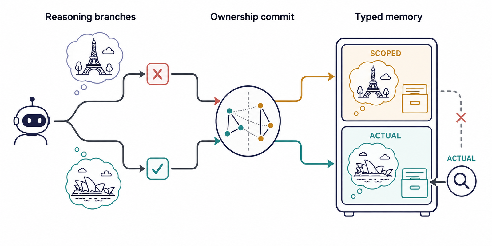 Figure from Whose Memory Is It? Scope-Aware Commit Rules for Long-Term LLM Memory